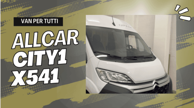 Il nostro City1 X541 su Newscamp.it | Nuova Allcar Il nostro City1 X541 su Newscamp.it | Nuova Allcar